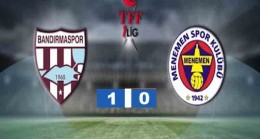 Royal Hastanesi Bandırmaspor – Menemenspor: 1-0