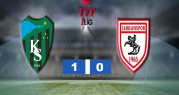 Kocaelispor – Yılport Samsunspor: 1-0