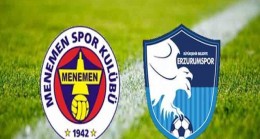 Menemenspor-Büyükşehir Belediye Erzurumspor:2-0