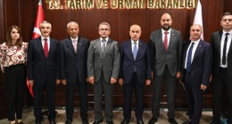 ZİMİD- Zirai Mücadele İlaçları Üreticileri Derneği, T.C. Tarım ve Orman Bakanı Sayın Prof.Dr. Vahit Kirişci’ye Hayırlı Olsun Ziyaretinde Bulundu