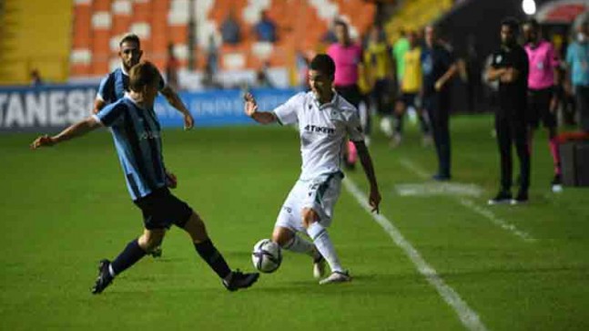 Adana Demirspor – İttifak Holding Konyaspor: 1-1