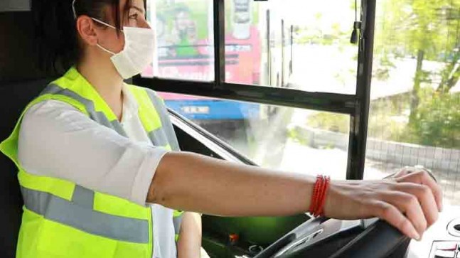 Kadın Otobüs Şoförleri Ankara’da Gündemde