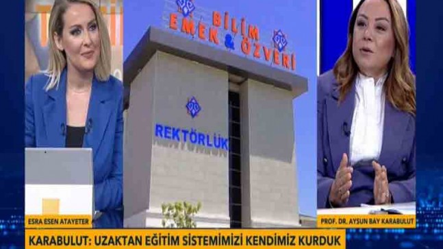 Rektör Karabulut Tercih Rehberi Programının Konuğu Oldu