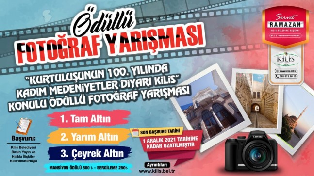 KİLİS BELEDİYESİ FOTOĞRAF YARIŞMASI ŞARTNAMESİ