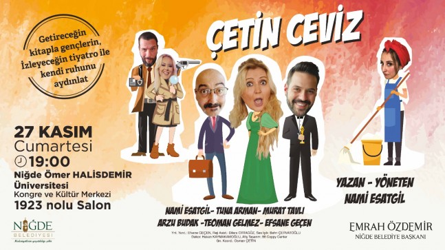 Ücretsiz Tiyatro Etkinliği ve Kitap