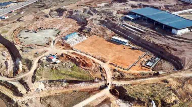 Elazığ Belediyesi Spor ve Yaşam Kompleksi İnşası Sürüyor