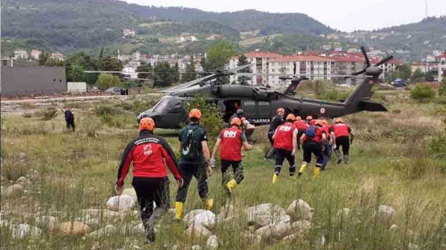 Elazığ İHH Arama Kurtarma Ekibi Kastamonu’da Çalışmalara Katıldı