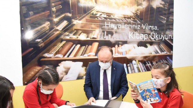 Zonguldak’ta “Kütüphanesiz Okul Kalmasın” Projesi