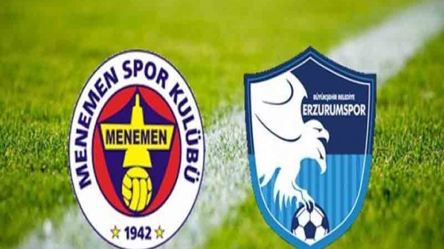 Menemenspor-Büyükşehir Belediye Erzurumspor:2-0