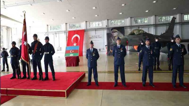 Hava Kuvvetleri Personelleri Azerbaycan Savaş Hizmetleri Madalyası Aldı
