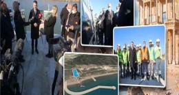 Pakdemirli Efes Antik Kanal Projesi’nin ilk etabını inceledi