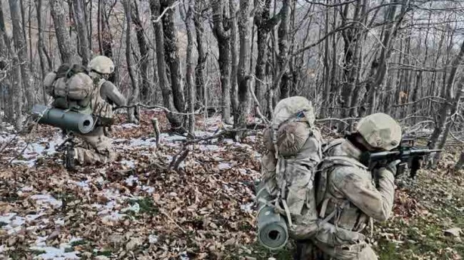 Eren Kış-12 Tendürek Şehit Jandarma Kıdemli Binbaşı Kıvanç Cesur Operasyonu Başlatıldı