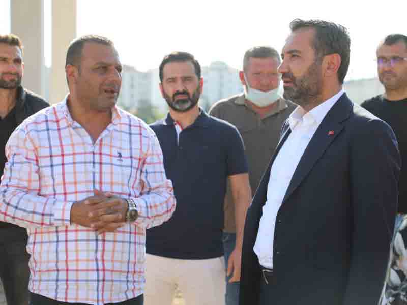 Şerifoğulları, şehir genelinde sürdürdüğü ziyaretlerine devam ediyor