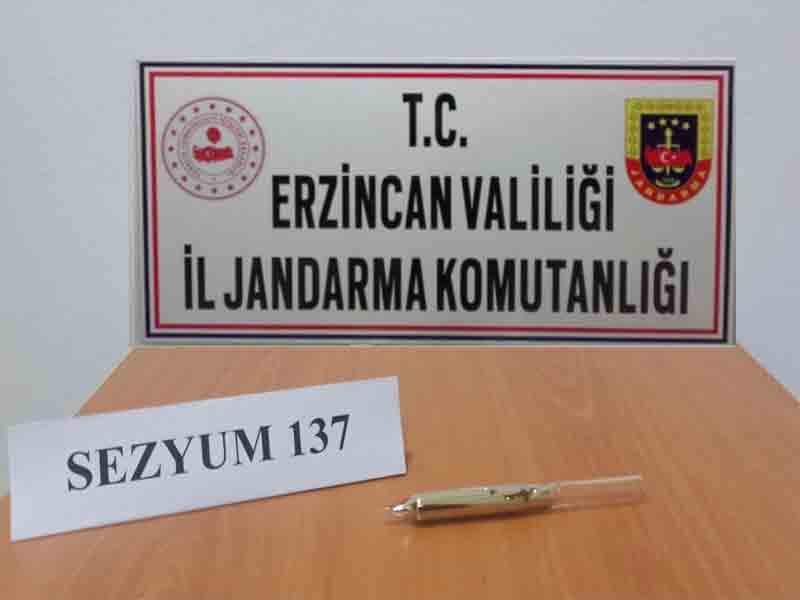 Erzincan’da Sezyum-137 İsimli Kimyasal Element Ele Geçirildi
