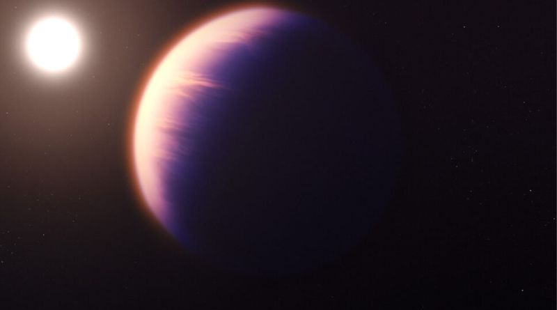 James Webb teleskopu, bir dış gezegenin atmosferinde CO2 tespit etti.