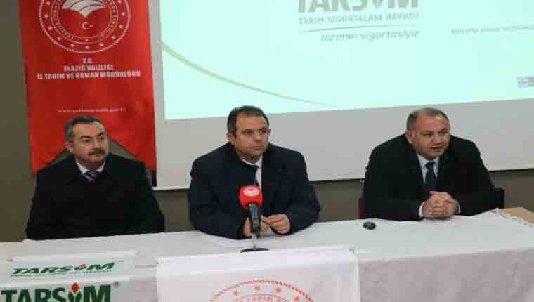 Baskil’de TARSİM Bilgilendirme Toplantısı Yapıldı